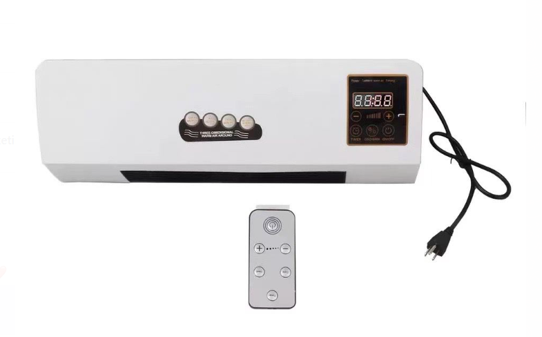 Calefactor y Ventilador de Pared