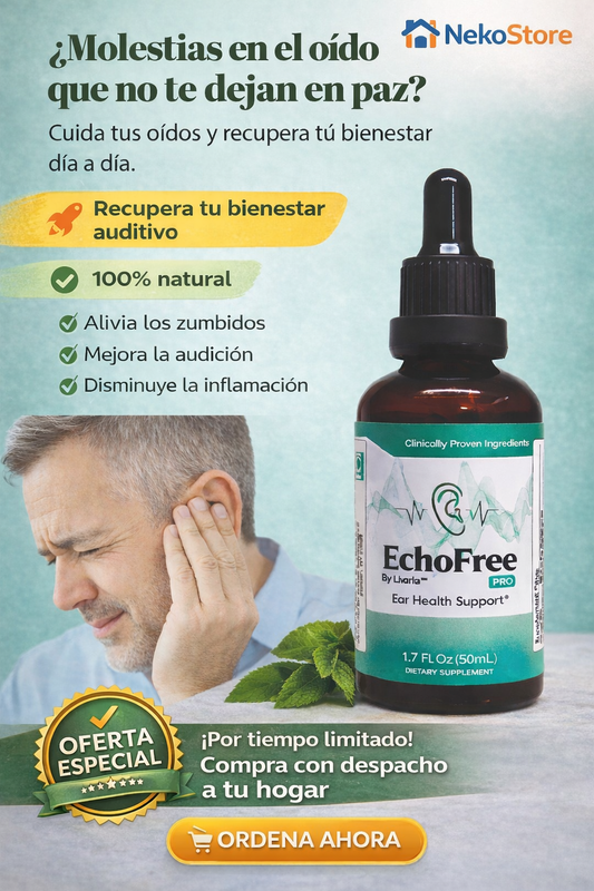 Echofree - Gotas para aliviar el Tinnitus