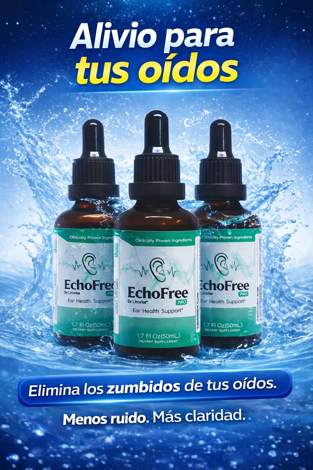 Echofree - Gotas para aliviar el Tinnitus