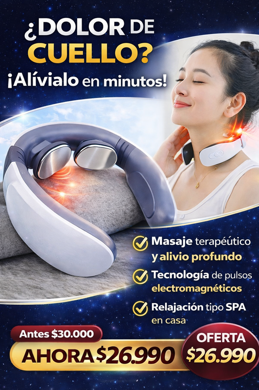 MASAJEADOR DE CUELLO Y ESPALDA