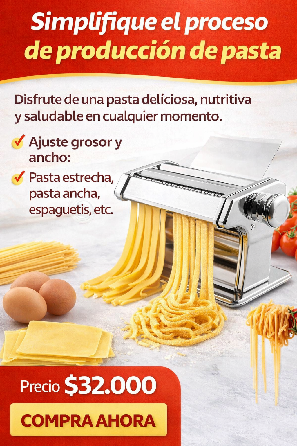 MAQUINA PARA HACER PASTA
